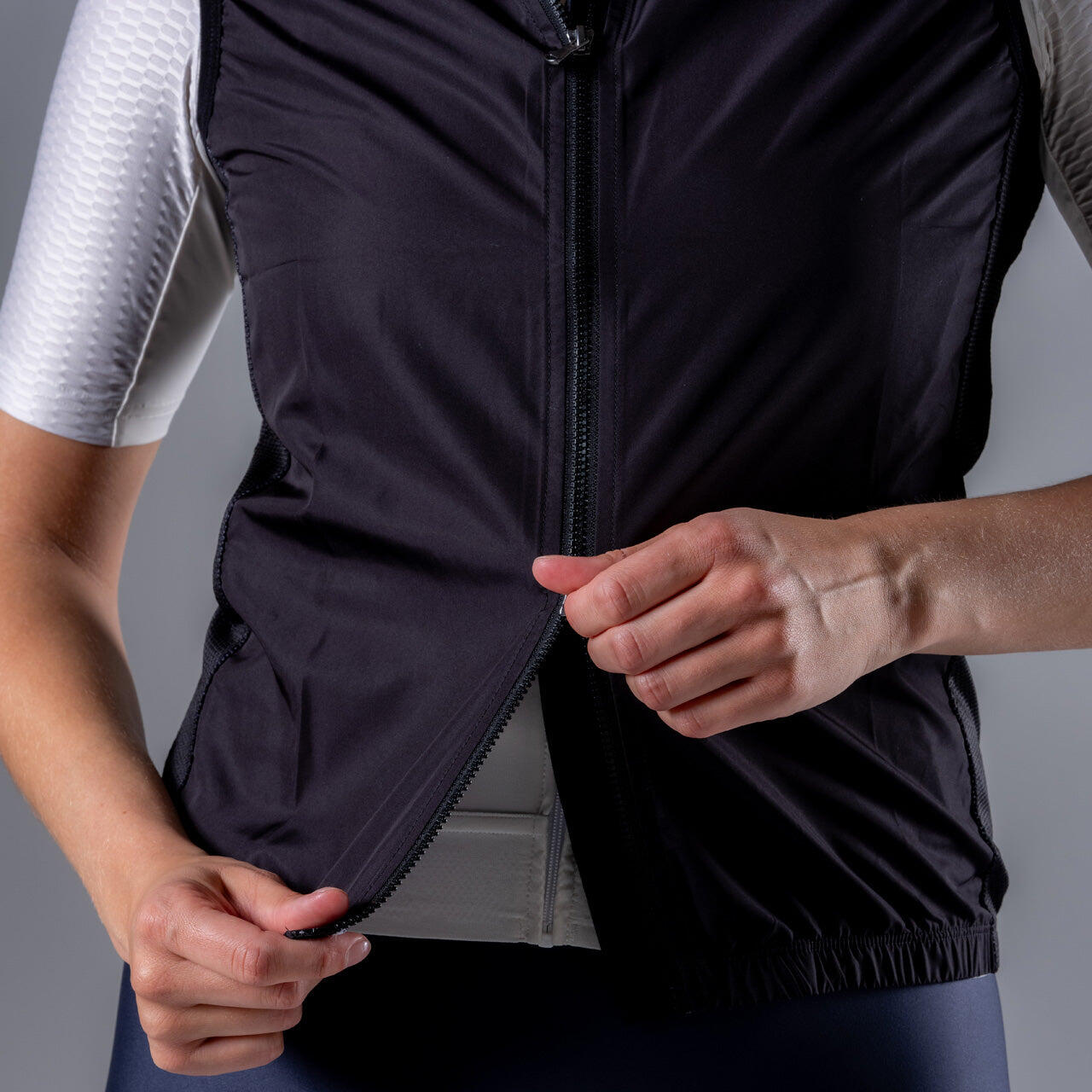 Professional Dames Fietsgilet windbreaker 4/8