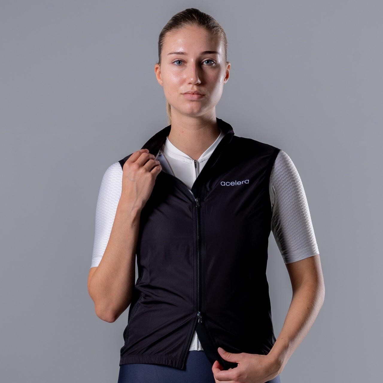 Professional Dames Fietsgilet windbreaker 2/8