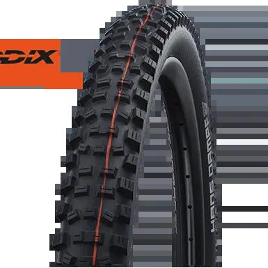 Schwalbe HANS DAMPF EVO ST 27.5 x 2.8 TLE Black Tyre