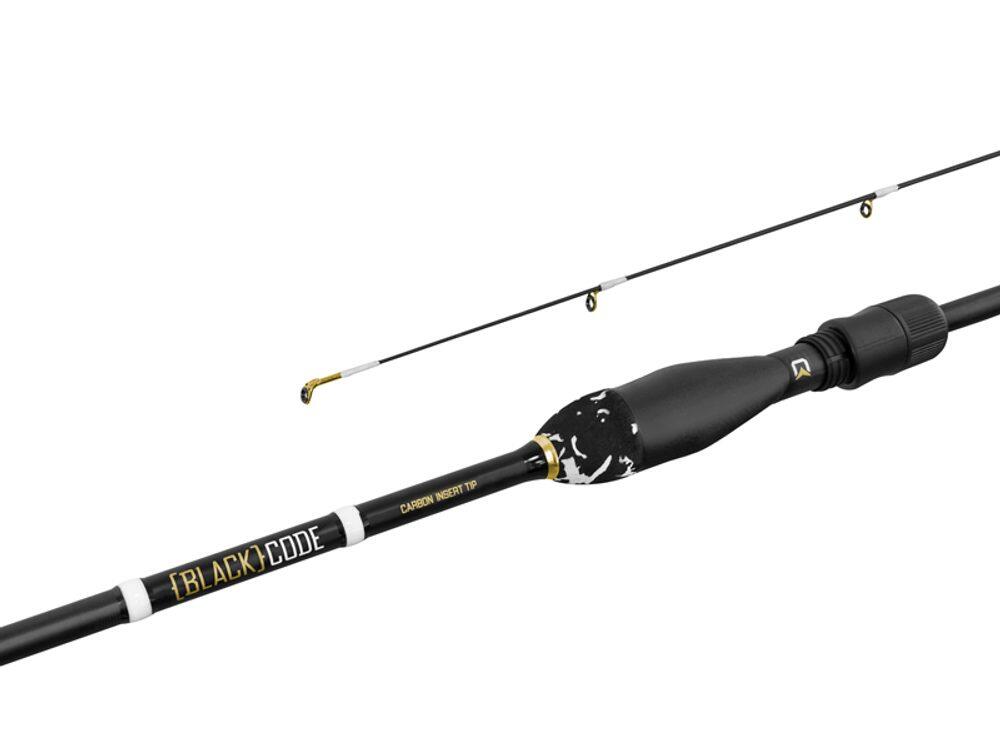 Lansetă Delphin BLACK CODE C.I.T. 244 cm, 2-9 g, negru mat