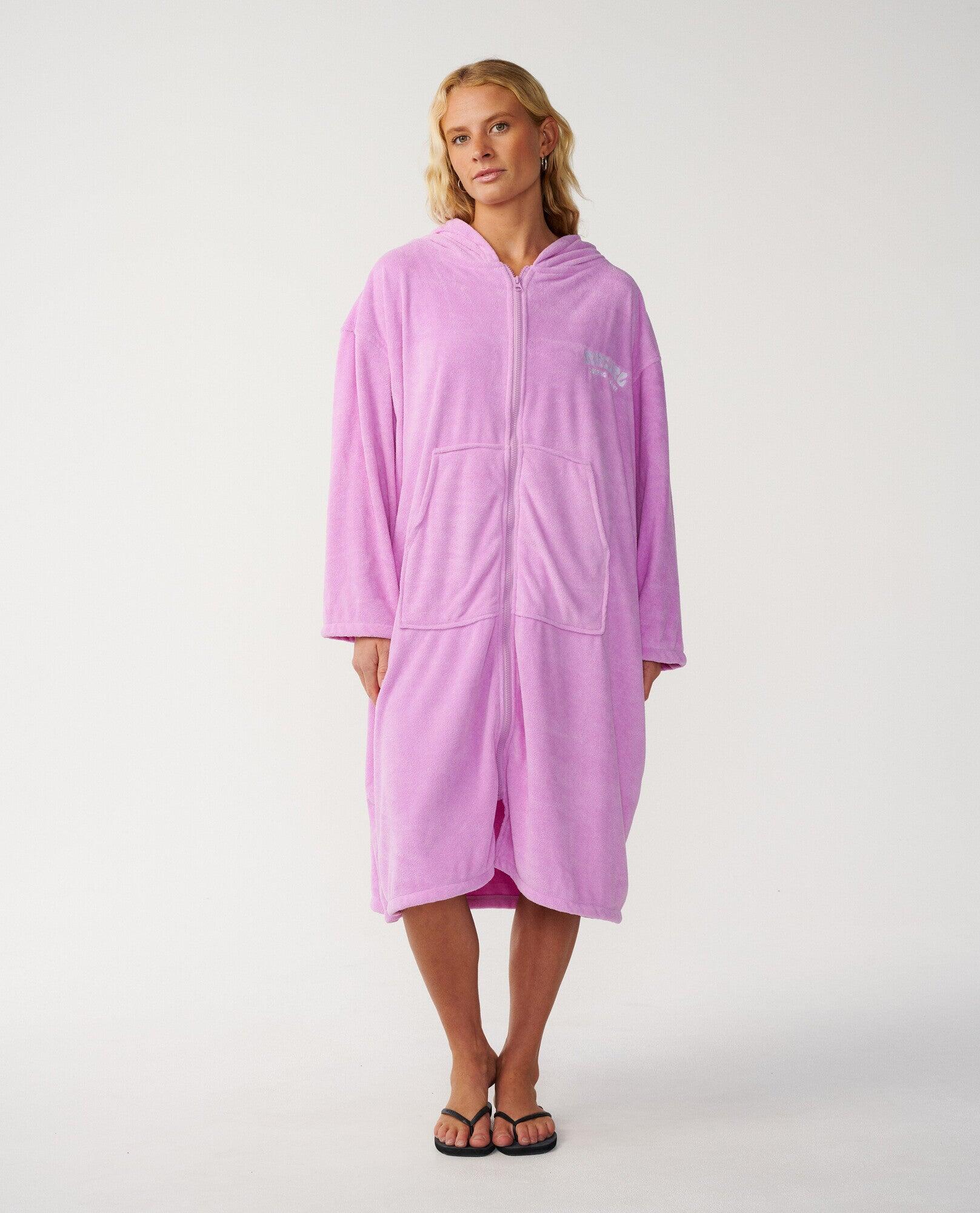 Rip Curl Classic Surf Zip Thru Hooded - Lilac 7/7