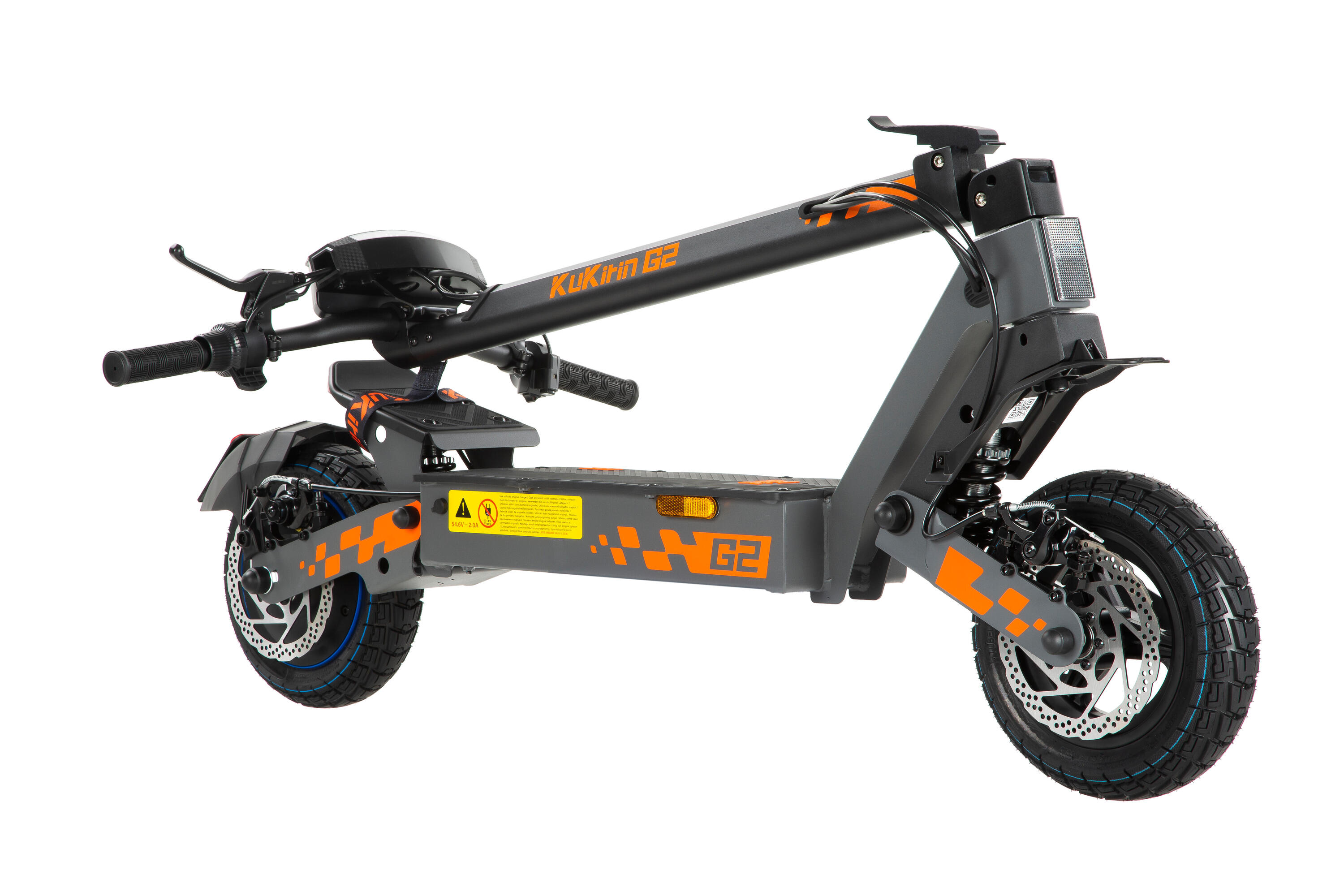 Kukirin G2 DGT elektrische step 25 km/u lange actieradius 5/15