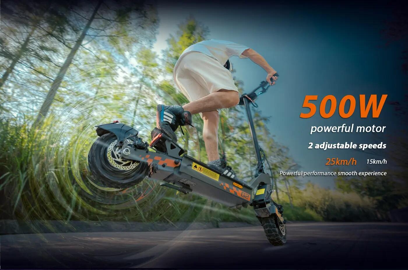 Kukirin G2 VMP patinete electrico 25 km/h larga autonomia 8/15