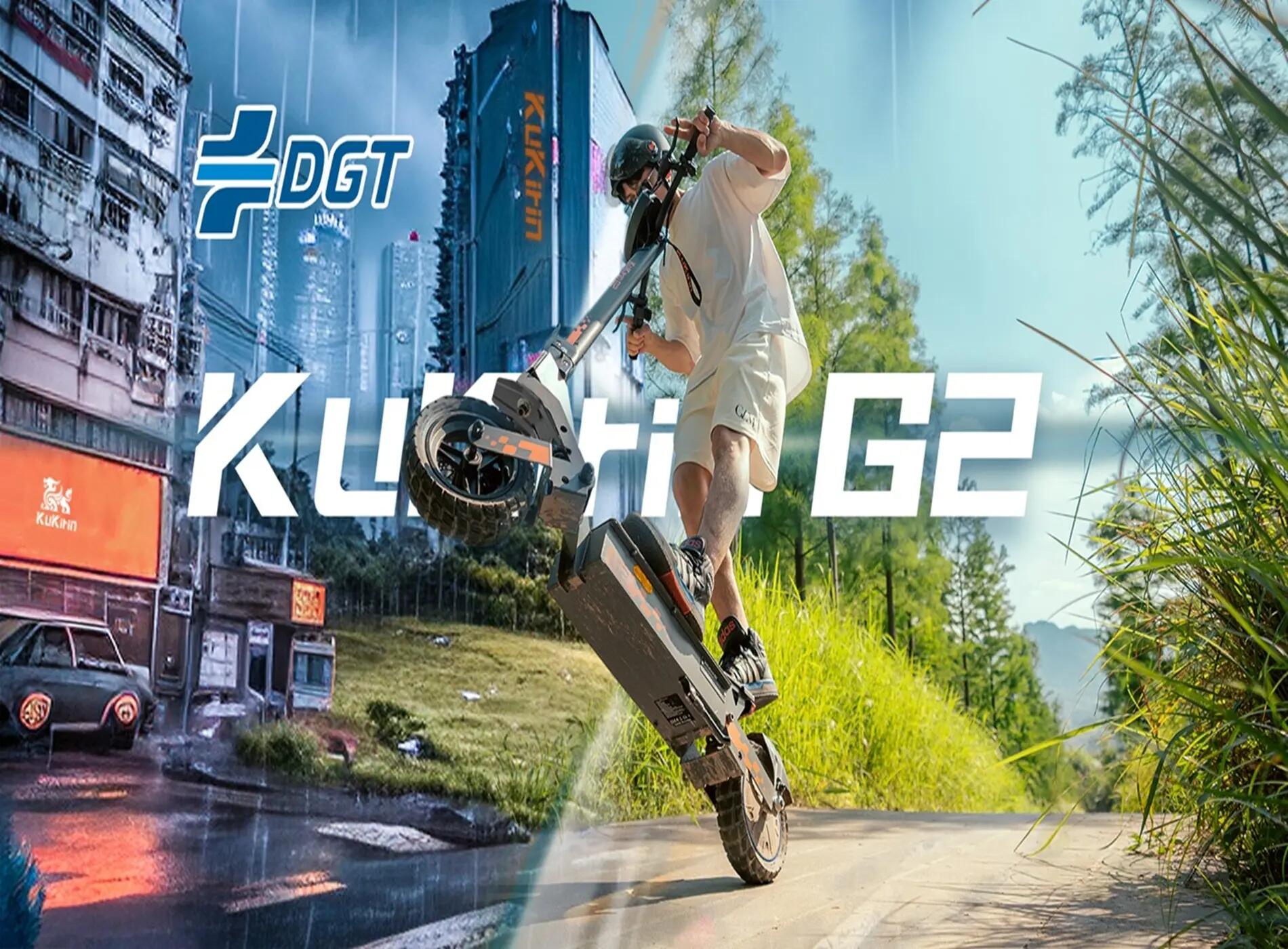 Kukirin G2 VMP patinete electrico 25 km/h larga autonomia 3/15