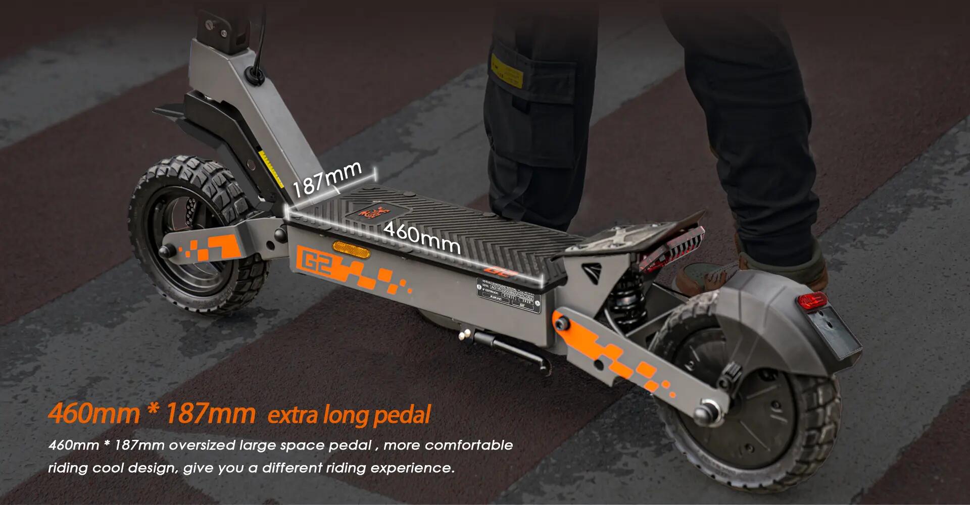 Kukirin G2 VMP patinete electrico 25 km/h larga autonomia 12/15