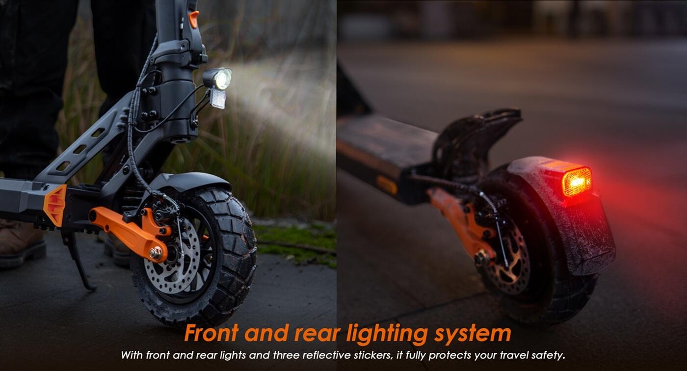 KuKirin G2 Pro VMP elektrische step 25 km/u lange actieradius 10/15