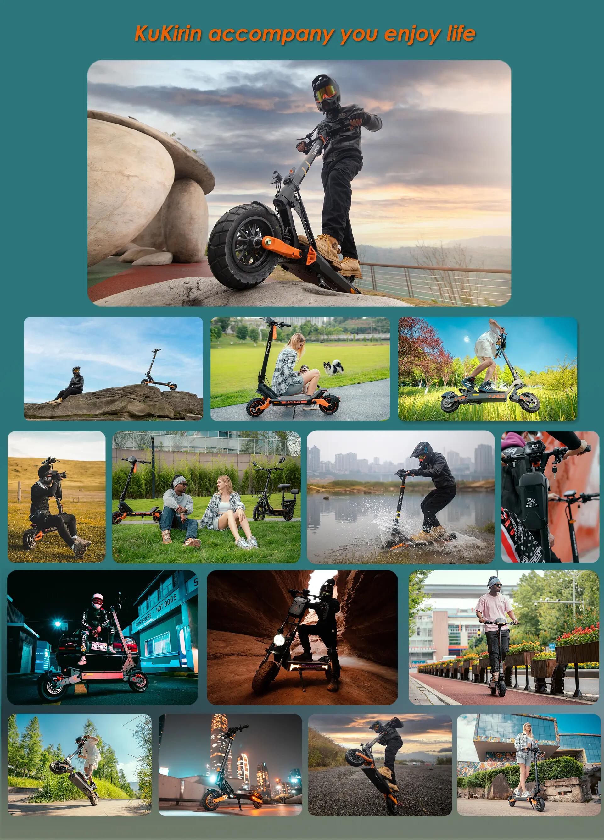 KuKirin G2 PRO ABE trottinette electrique 20 km/h longue autonomie 15/15