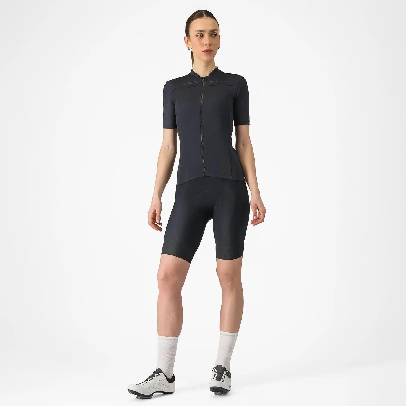 Maillot Manches Courtes Femme Castelli Anima 4 Noir 5/5