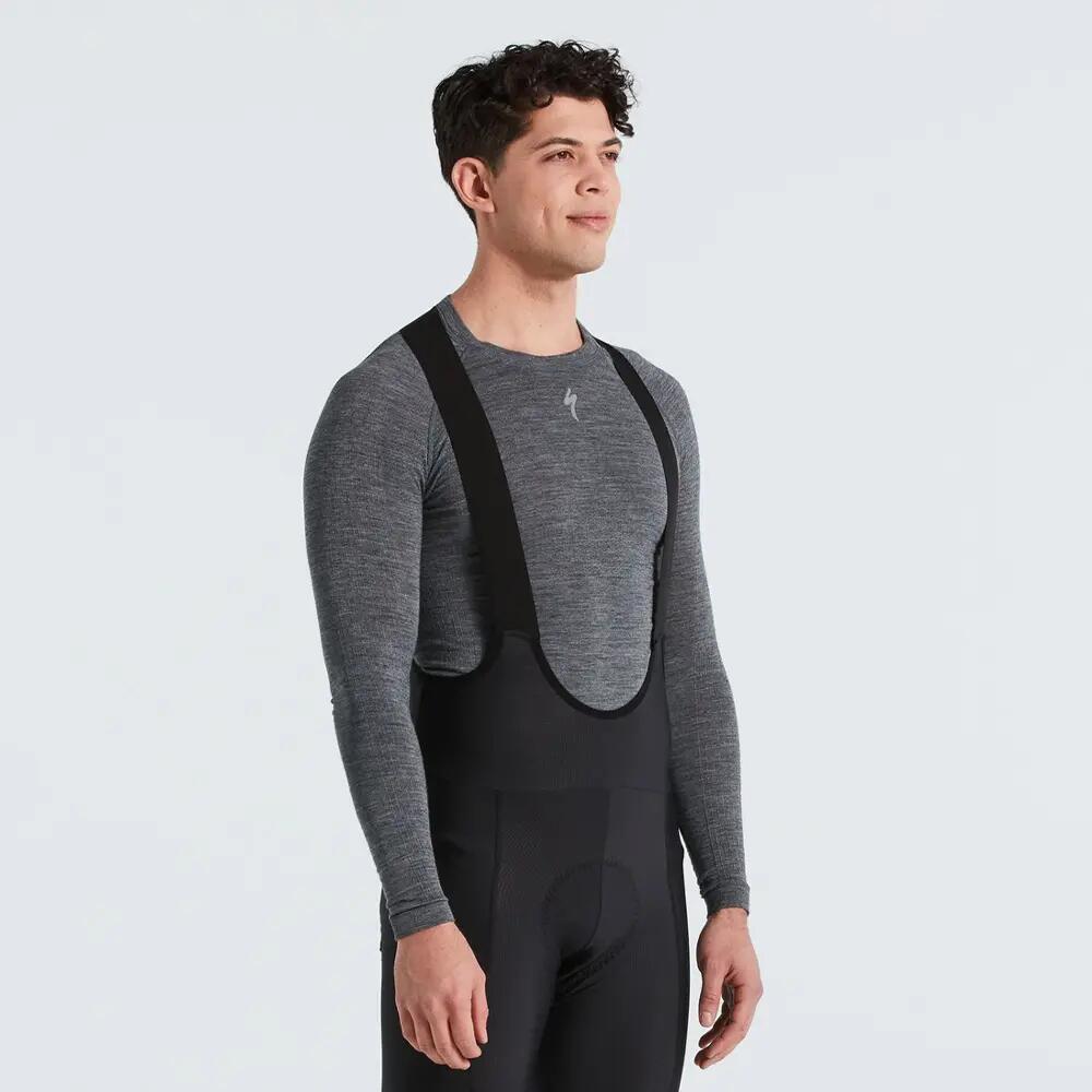 Bluza SPECIALIZED Men's Merino Seamless LS Base Layer - Grey 3/5