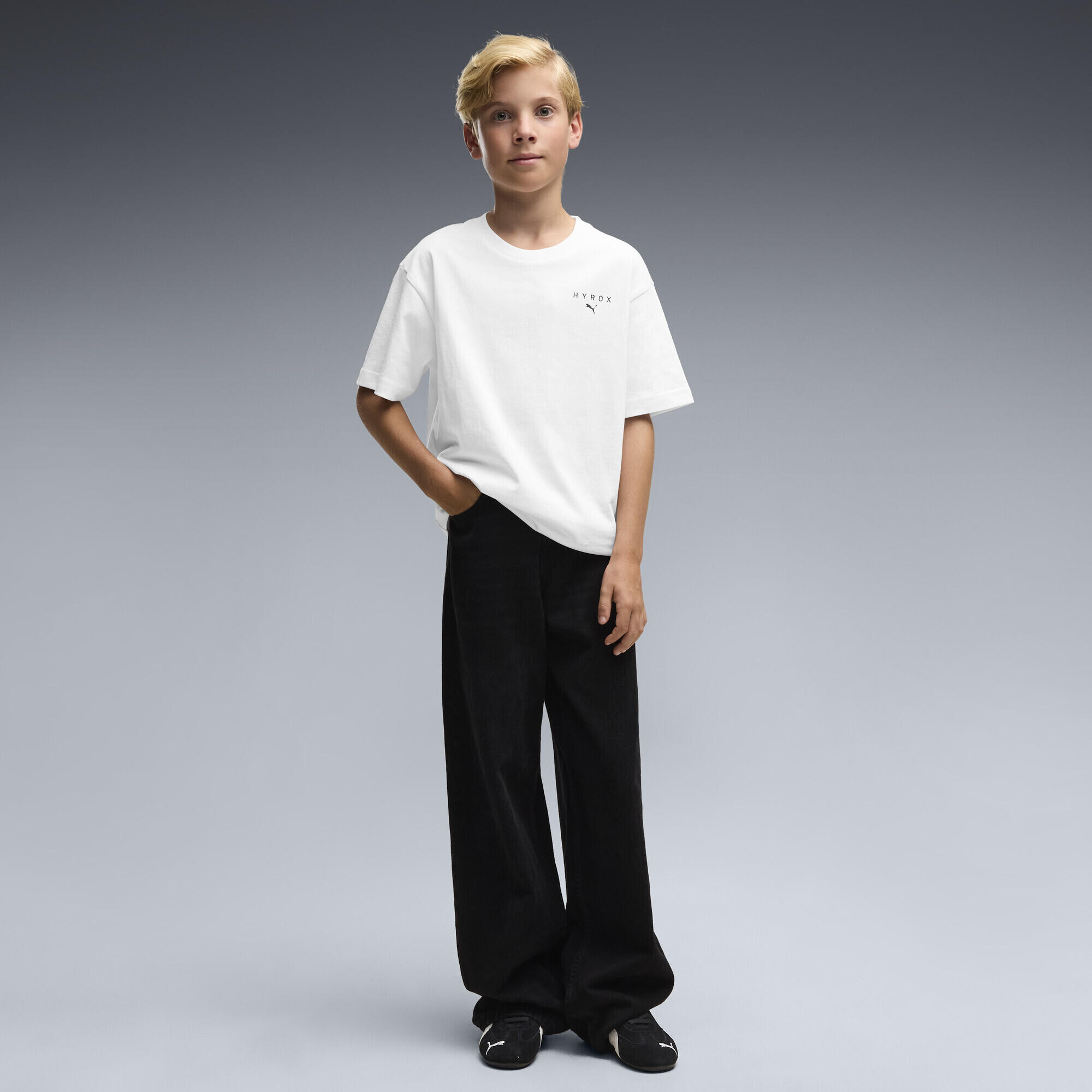 T-shirt PUMA x HYROX para jovens PUMA 4/6