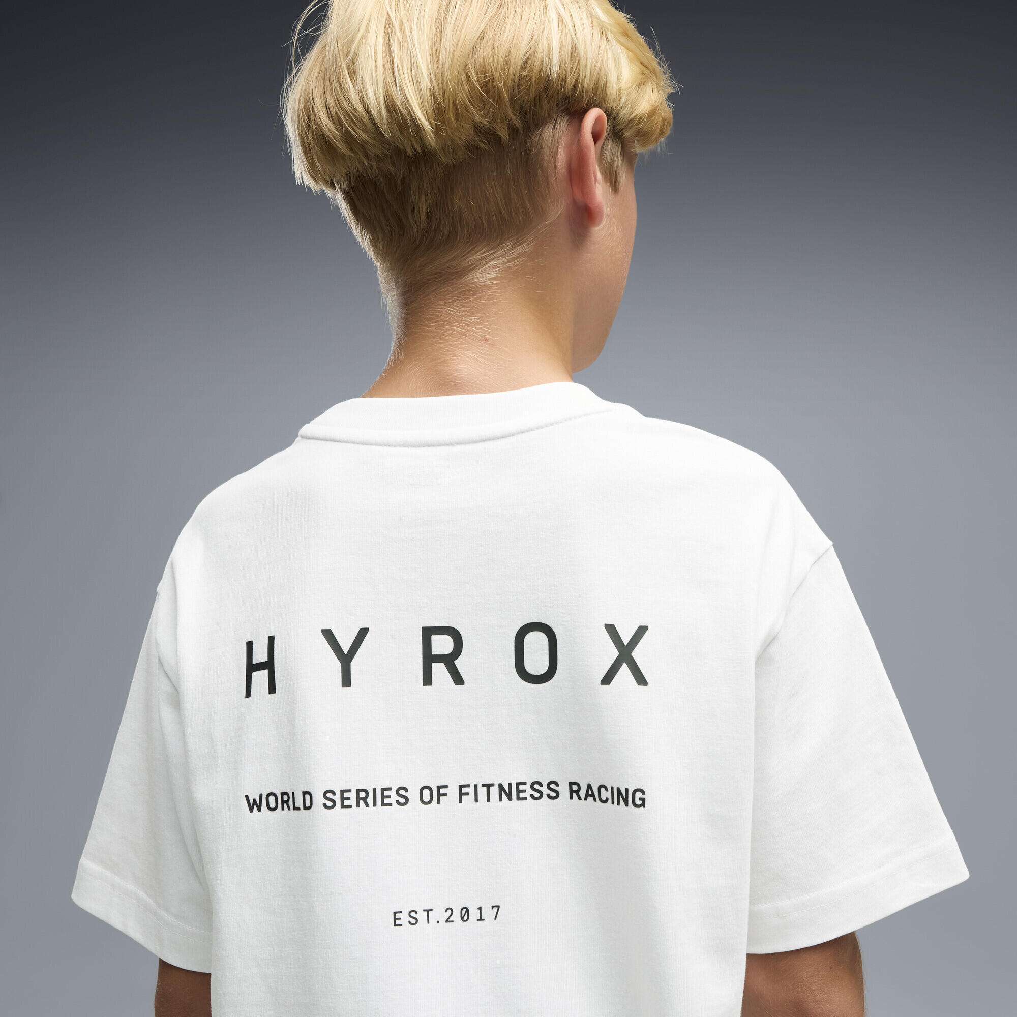 T-shirt PUMA x HYROX para jovens PUMA 3/6