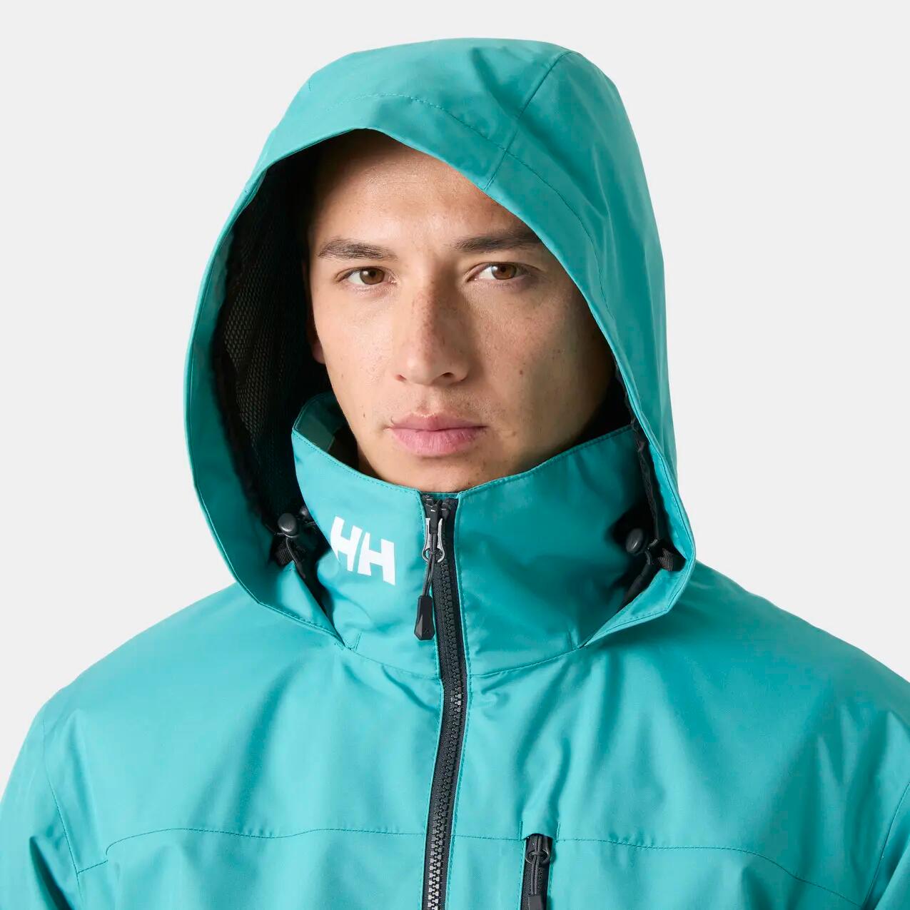HELLY HANSEN CREW HOODED MIDLAYER JACKET 2 34442-472 2XL 3/7