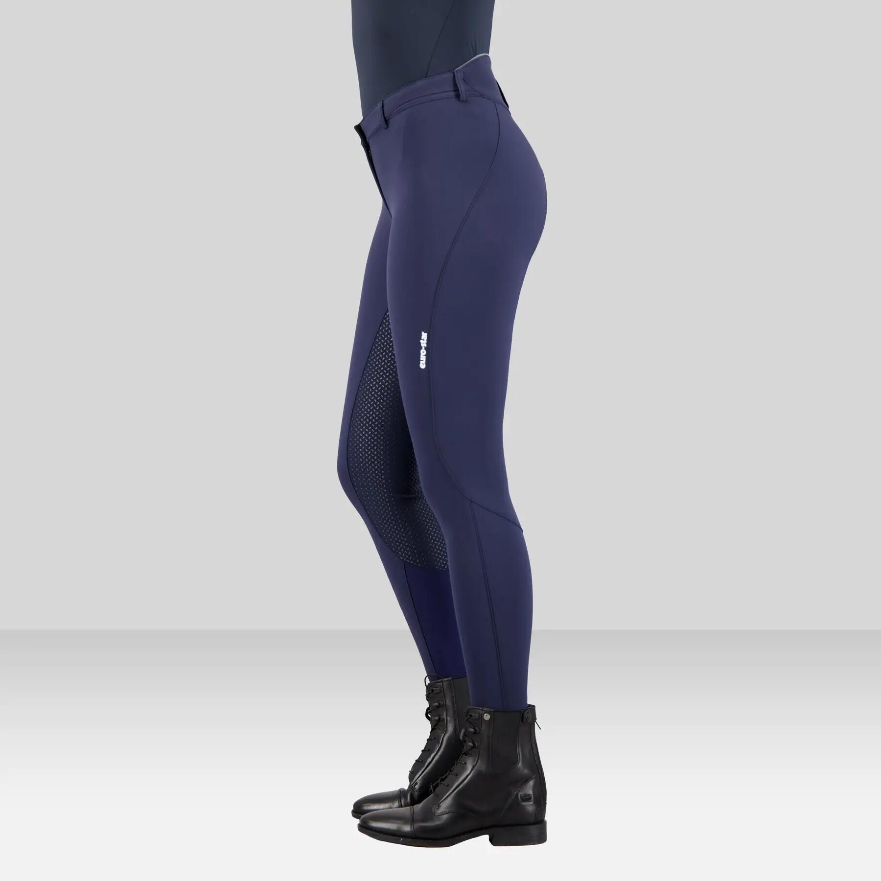 Pantalon équitation full grip femme Euro-Star Snow Queen 3/4