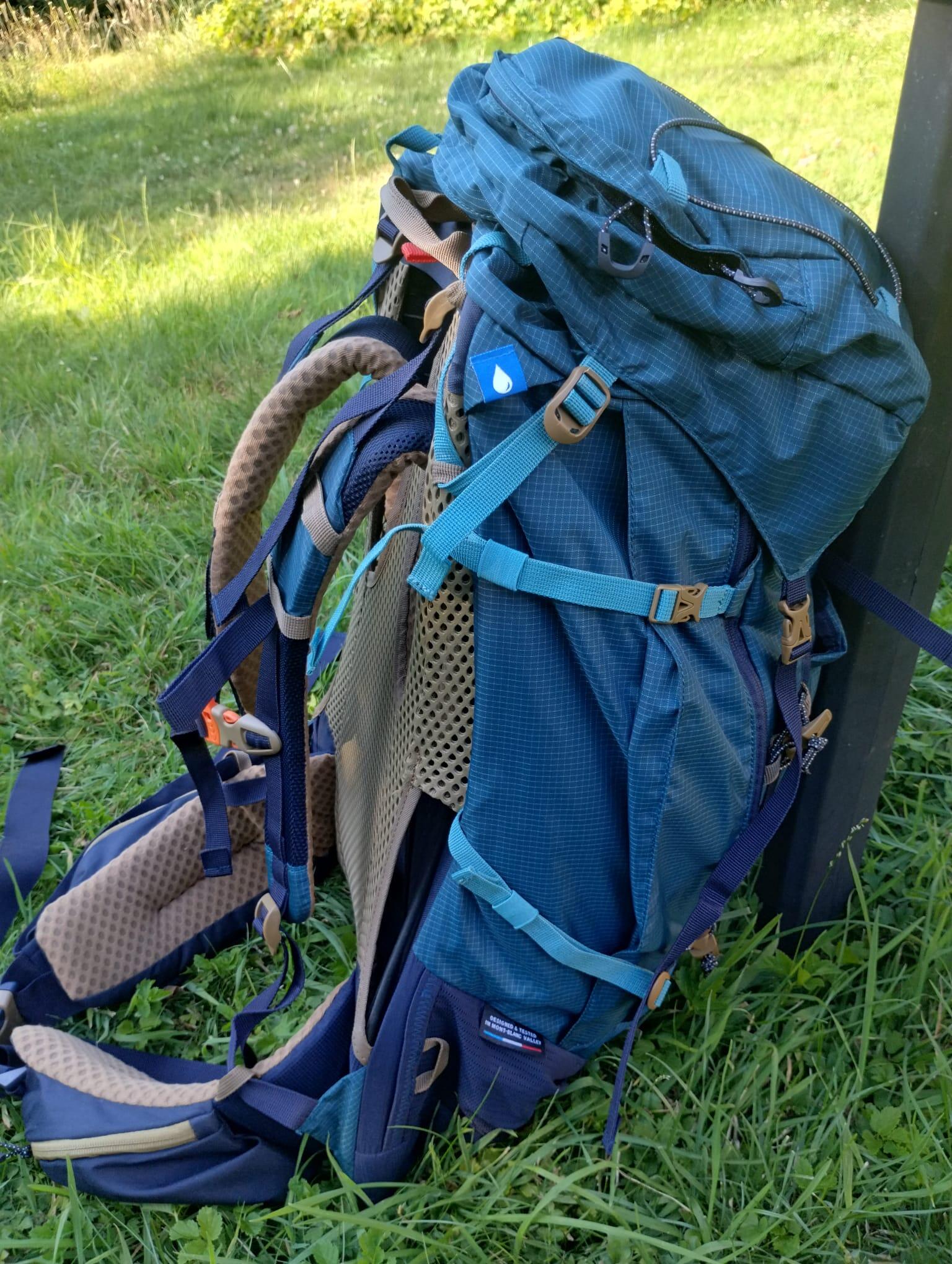 Entre Particuliers - Sac à dos Trekking Homme Forclaz 50+10 Litres 4/4