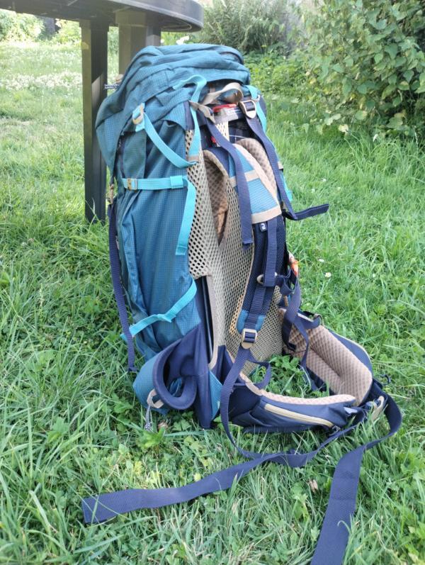 Entre Particuliers - Sac à dos Trekking Homme Forclaz 50+10 Litres 3/4