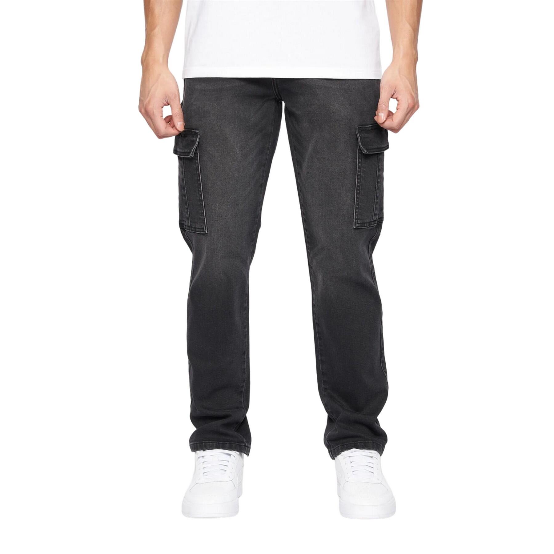 Crosshatch Mens Kremtap Cargo Jeans