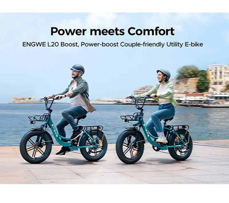 ENGWE-L20 Boost bicicleta eletrica urbana longa autonomia 4/10