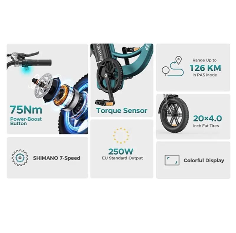 ENGWE-L20 Boost bicicleta eletrica urbana longa autonomia 10/10