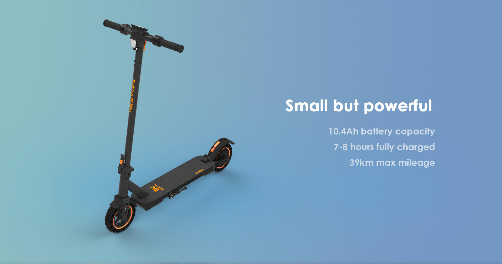KuKirin S1 Max trotinete eletrica 25 km/h longa autonomia 14/15