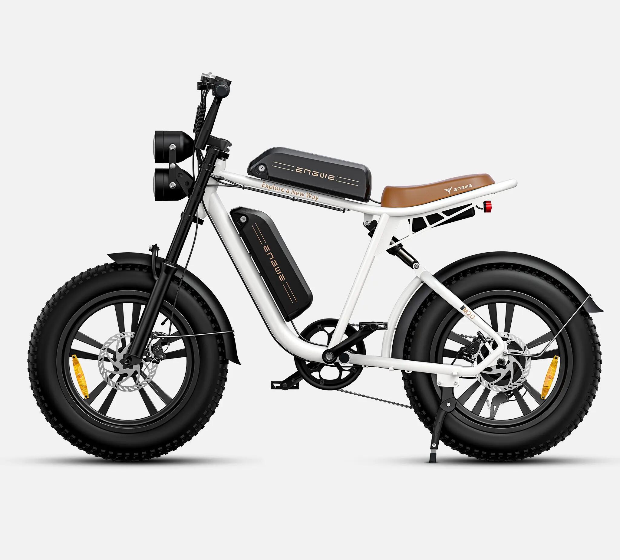 ENGWE-M20 Dual Battery bicicleta eletrica urbana longa autonomia 2/7