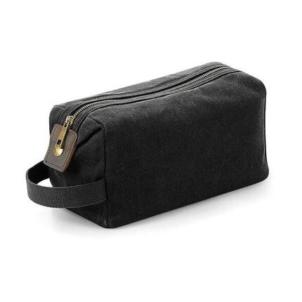 Trousse de toilette en toile cirée Quadra Heritage