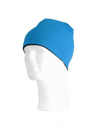Mixte - Cyclisme - Bonnet double épaisseur, 100 % laine mérinos - blanc S/M