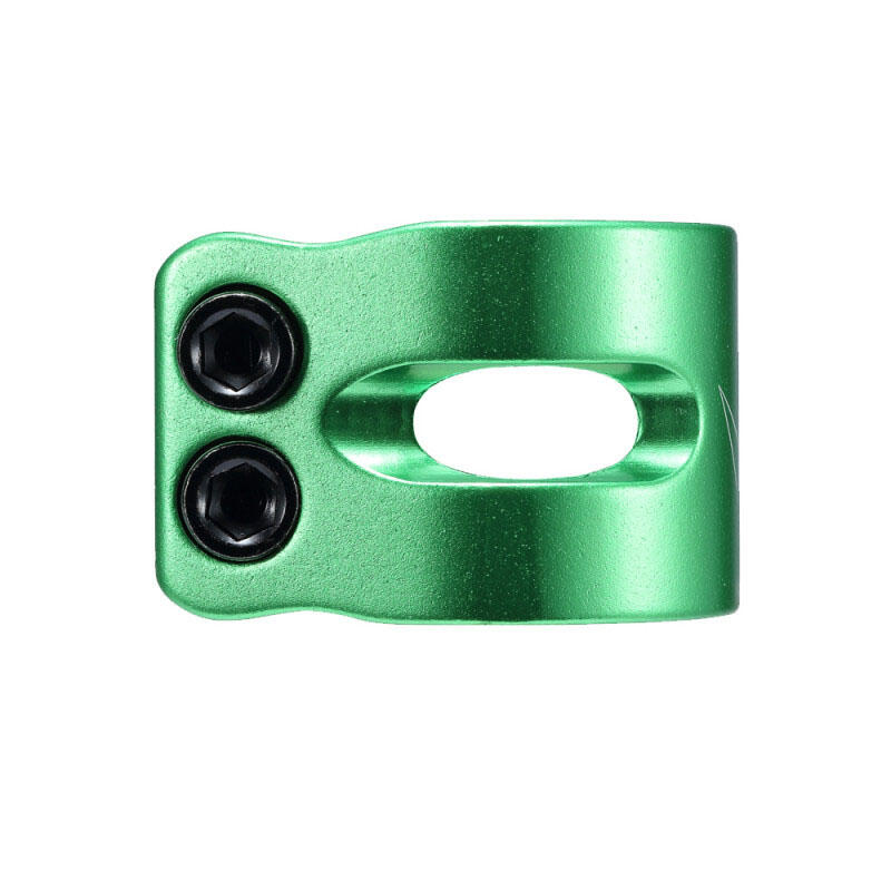 Double collier de serrage Twin Slit Vert 3/5