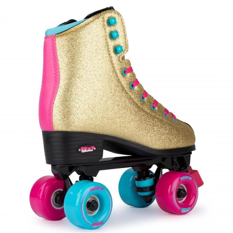 Roller Quad Bump Rollerdisco goud-38