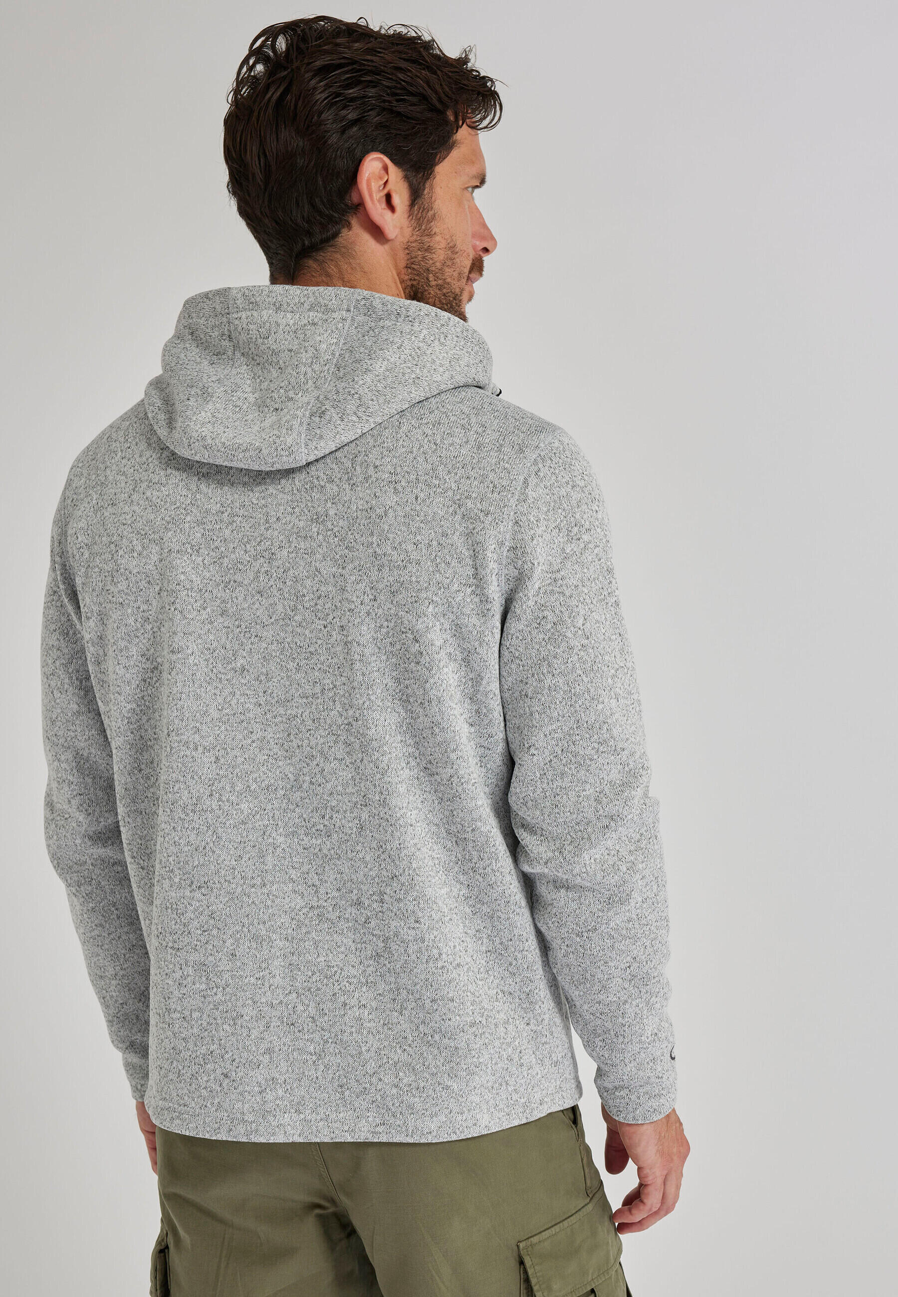 Veste polaire chaude avec capuche Homme-thermique Thermolactyl 3/4