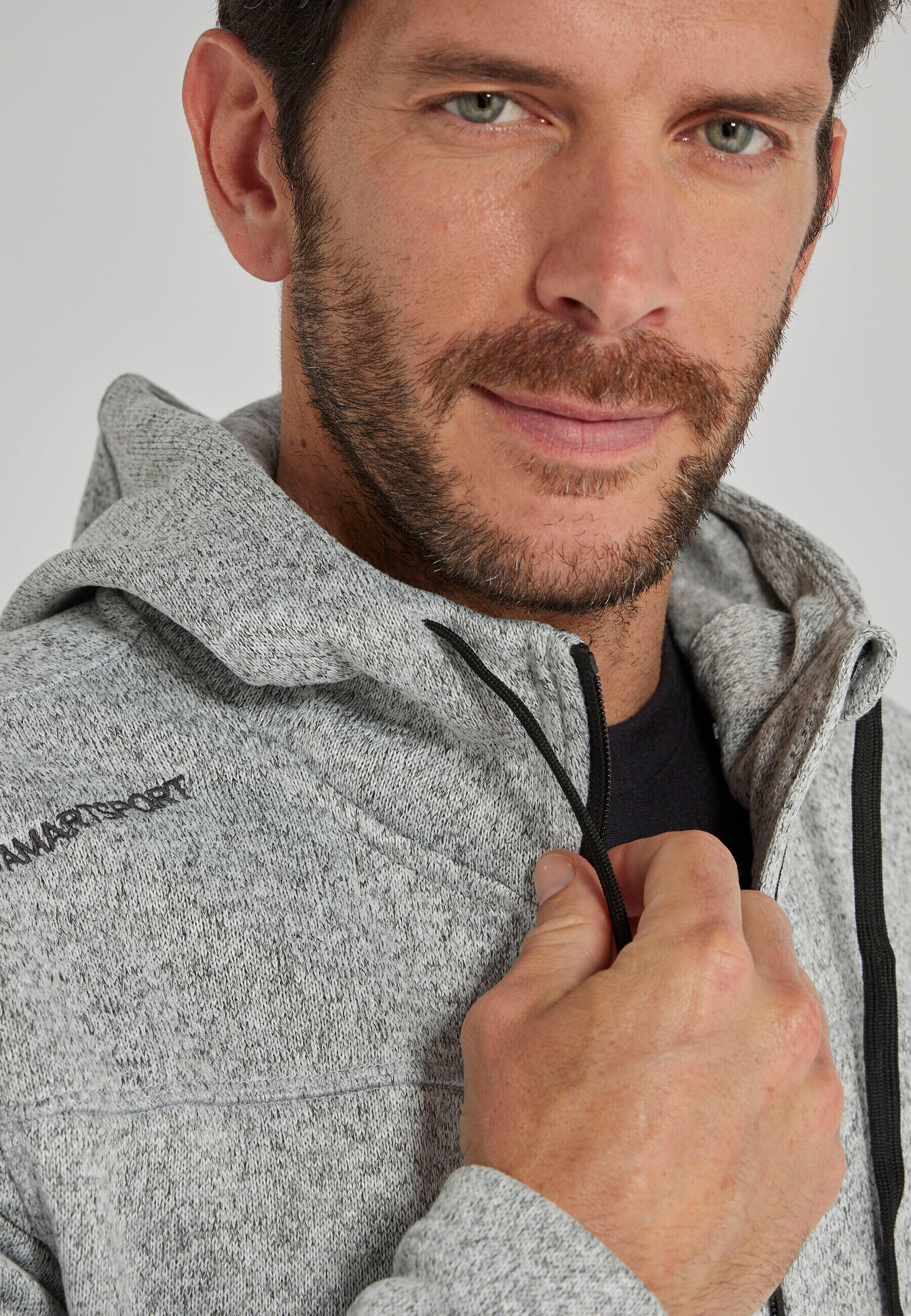 Veste polaire chaude avec capuche Homme-thermique Thermolactyl 2/4