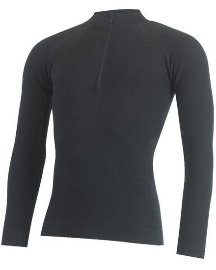 Maglia intima uomo maniche lunghe in lana merino senza cuciture