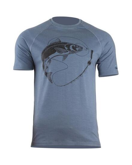 Merino thermoshirt voor heren SALMON