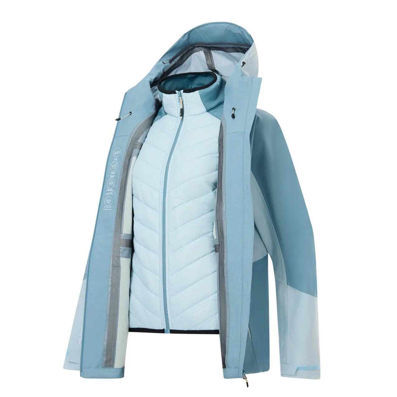 Veste imperméable 3 en 1 femme Regatta Carletta 4/6