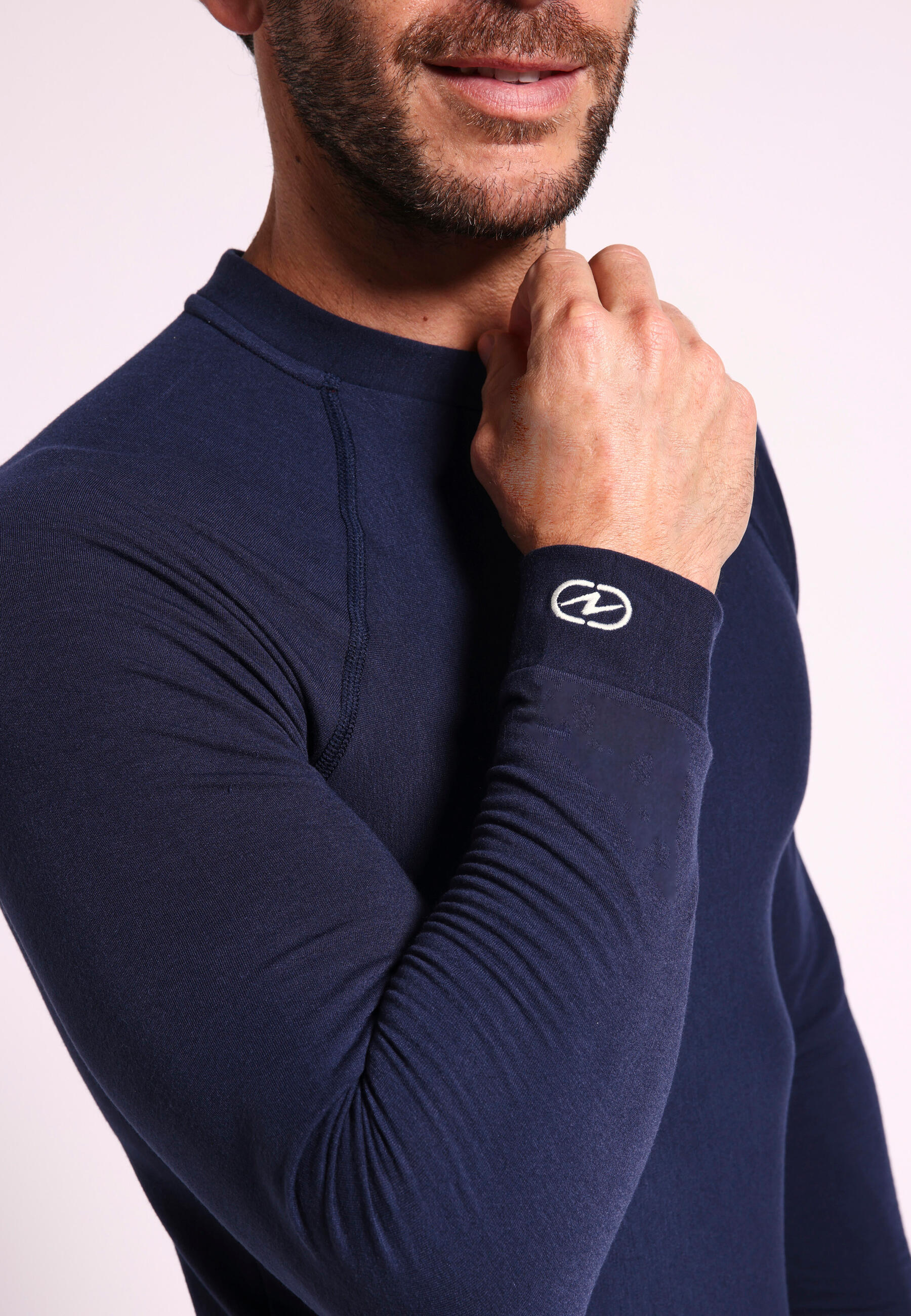 Sous vêtement thermique Doux Col rond Homme-THERMOLACTYL COMFORT 4 Intense 2/5