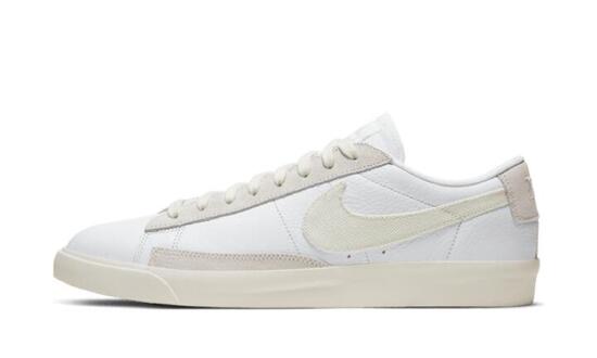 Scarpe - casual - uomo - blazer low leather - bianco/sail