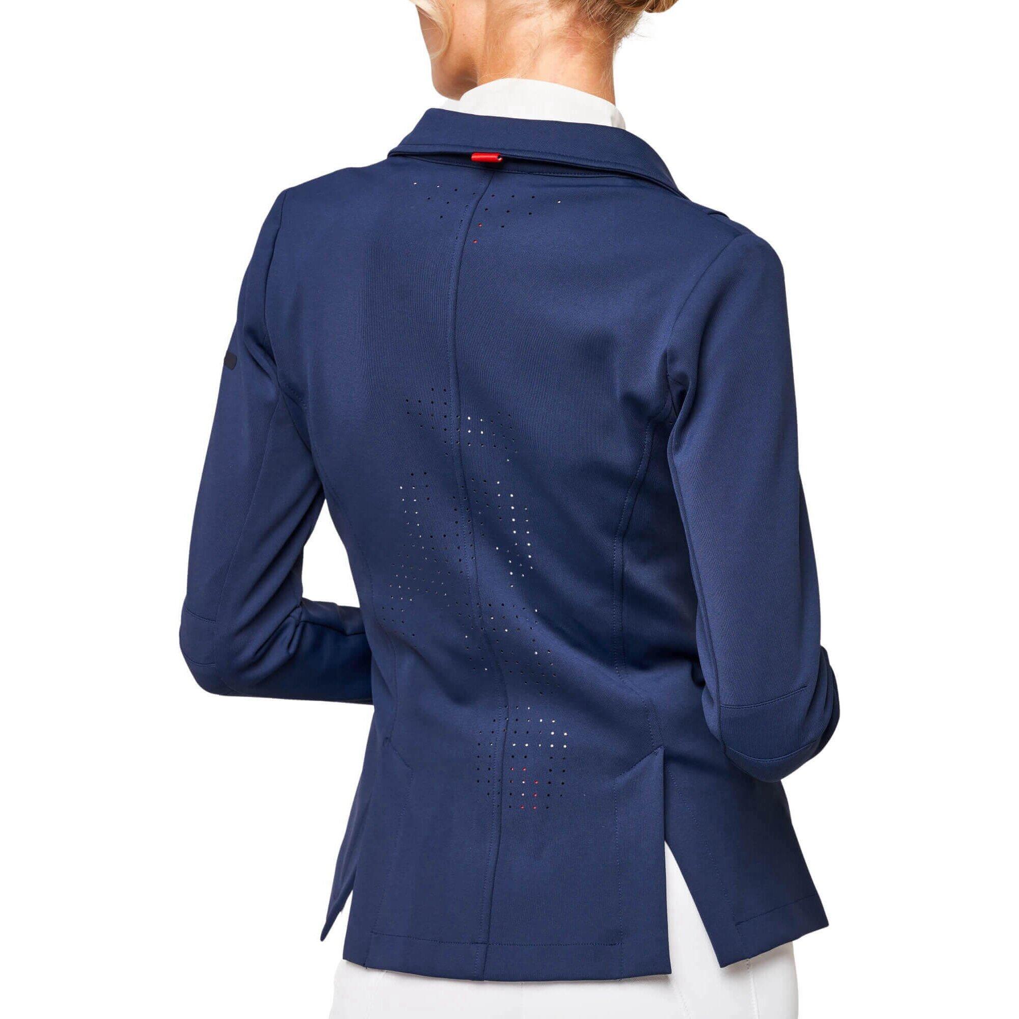 Veste de concours d'équitation full zip élastique femme eaSt Pro Performance Cla 4/4