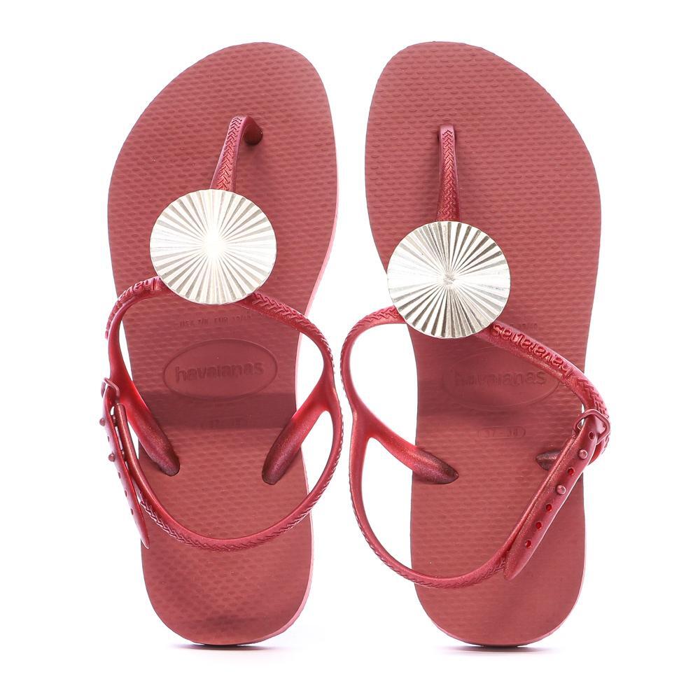 Havaianas Twist Metal Pau Brasil Zehentrenner für Damen in Rot 3/3
