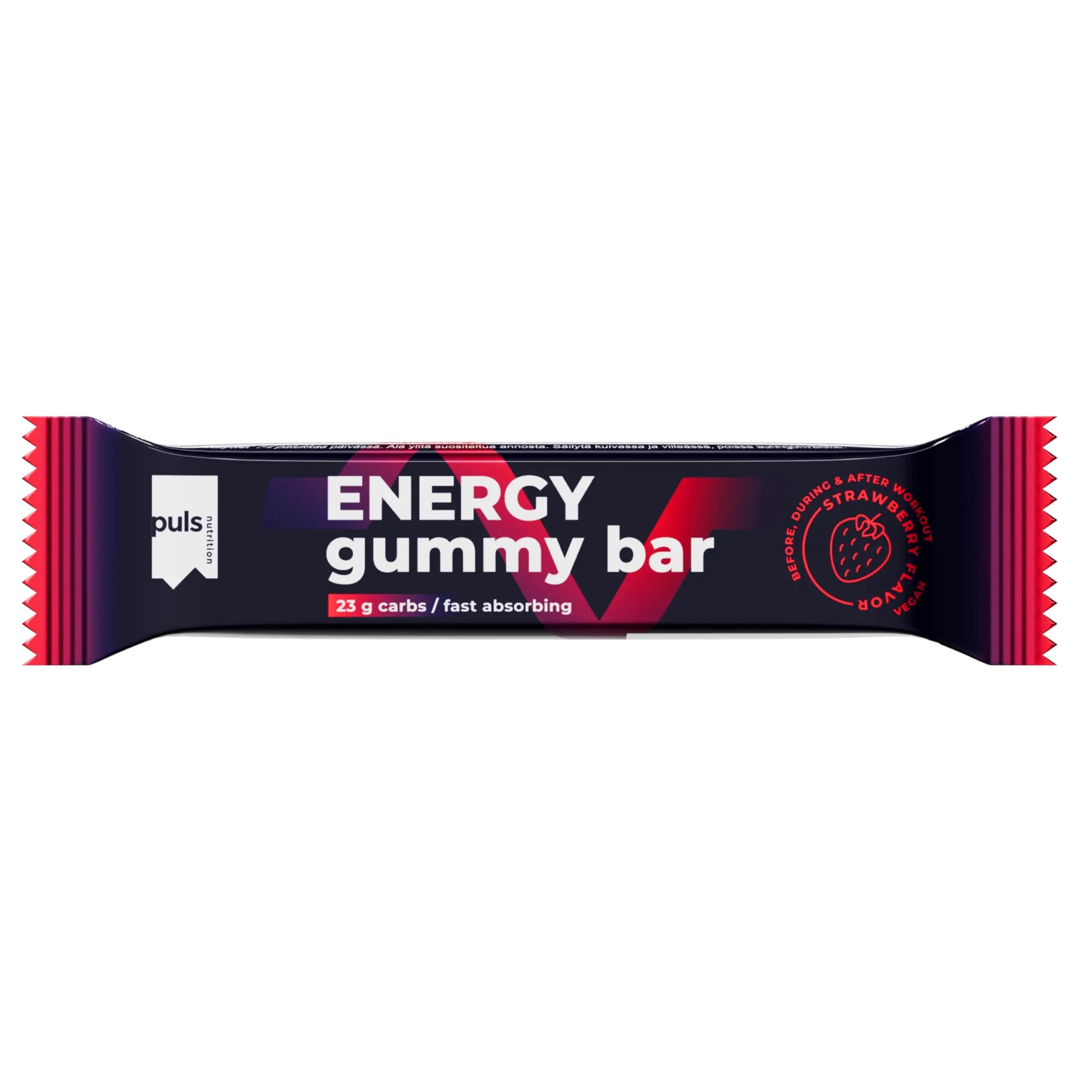 Energy Gummy Bars – 23 g snel beschikbare koolhydraten – Aardbei 7/7