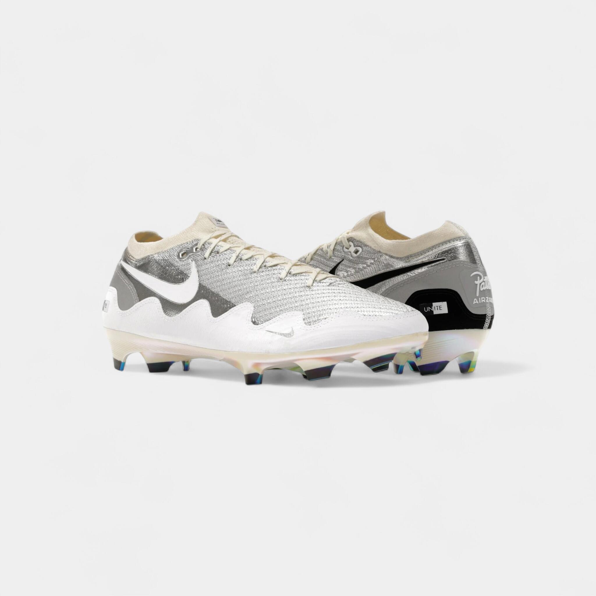 Nike Mercurial Vapor 16 Elite Patta Chrome White Black 2/4