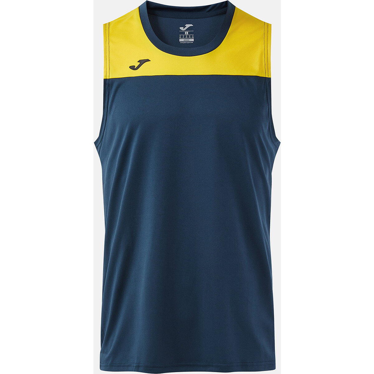 Joma Phoenix III Basketbalshirt Heren - Marine / Geel 5/5