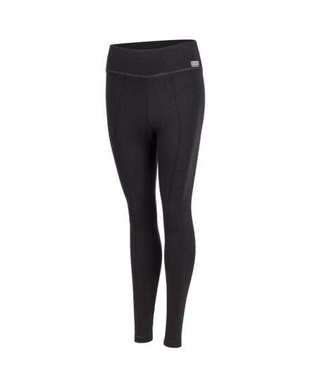 Damen - Rennrad - Baselayer - langärmlig, Merinowolle - schwarz