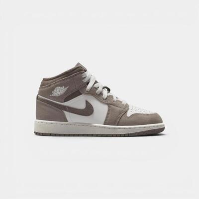 Air jordan 1 mid olive grey (gs)
