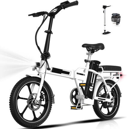 Vélo électrique pliant 16" 250W batterie amovible 36V 12Ah BK5S