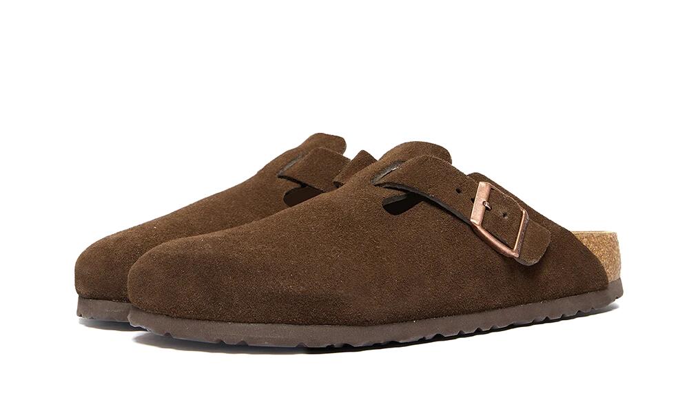 Zoccoli - unisex - plantare soft scamosciato - boston mocca 2/4