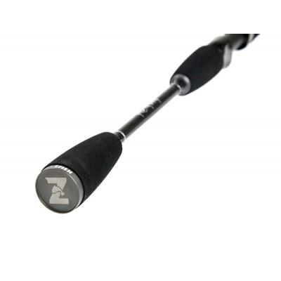 Lansetă ZFISH SKYNET 2,28 m 5-35 g - acțiune rapidă, negru-argintiu