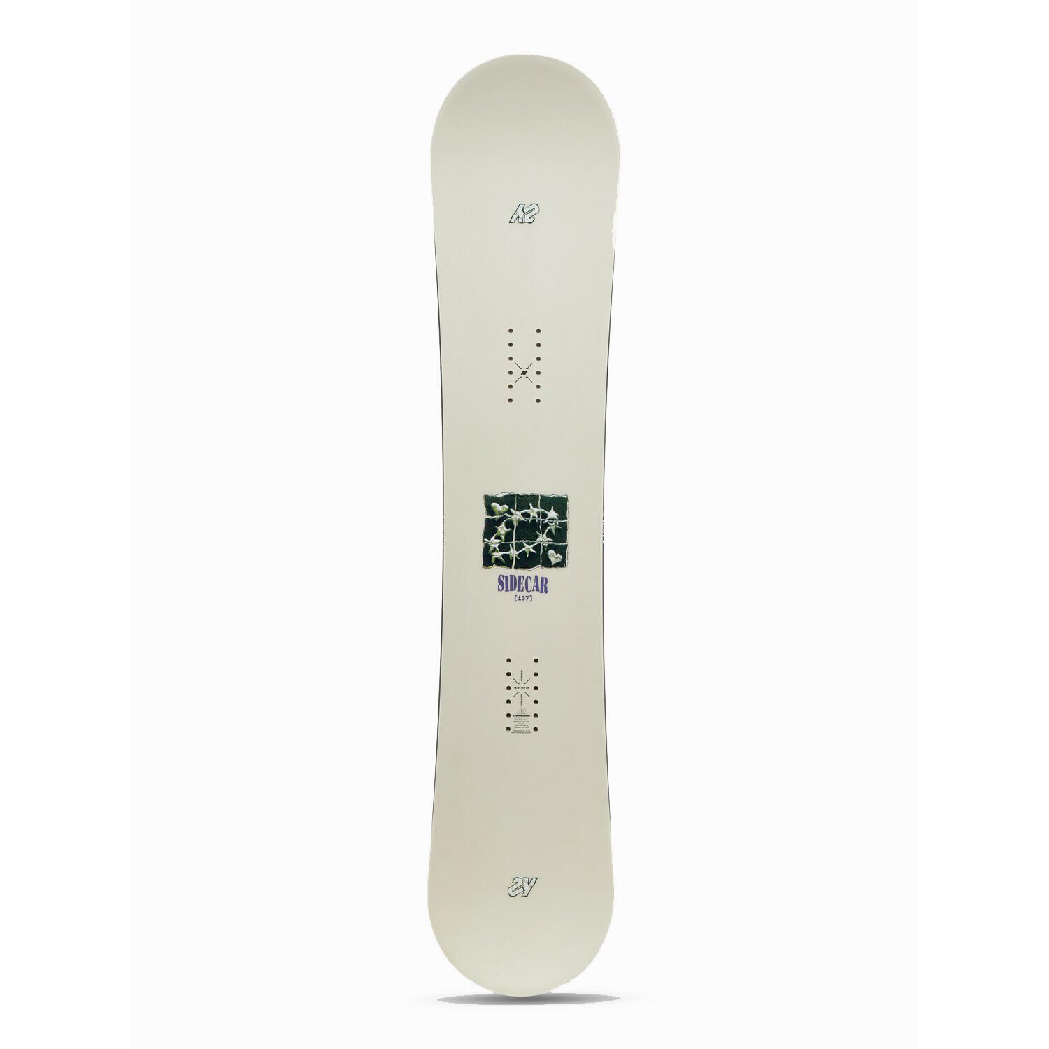 Planche De Snowboard Sidecar Wide White Youth 1/1
