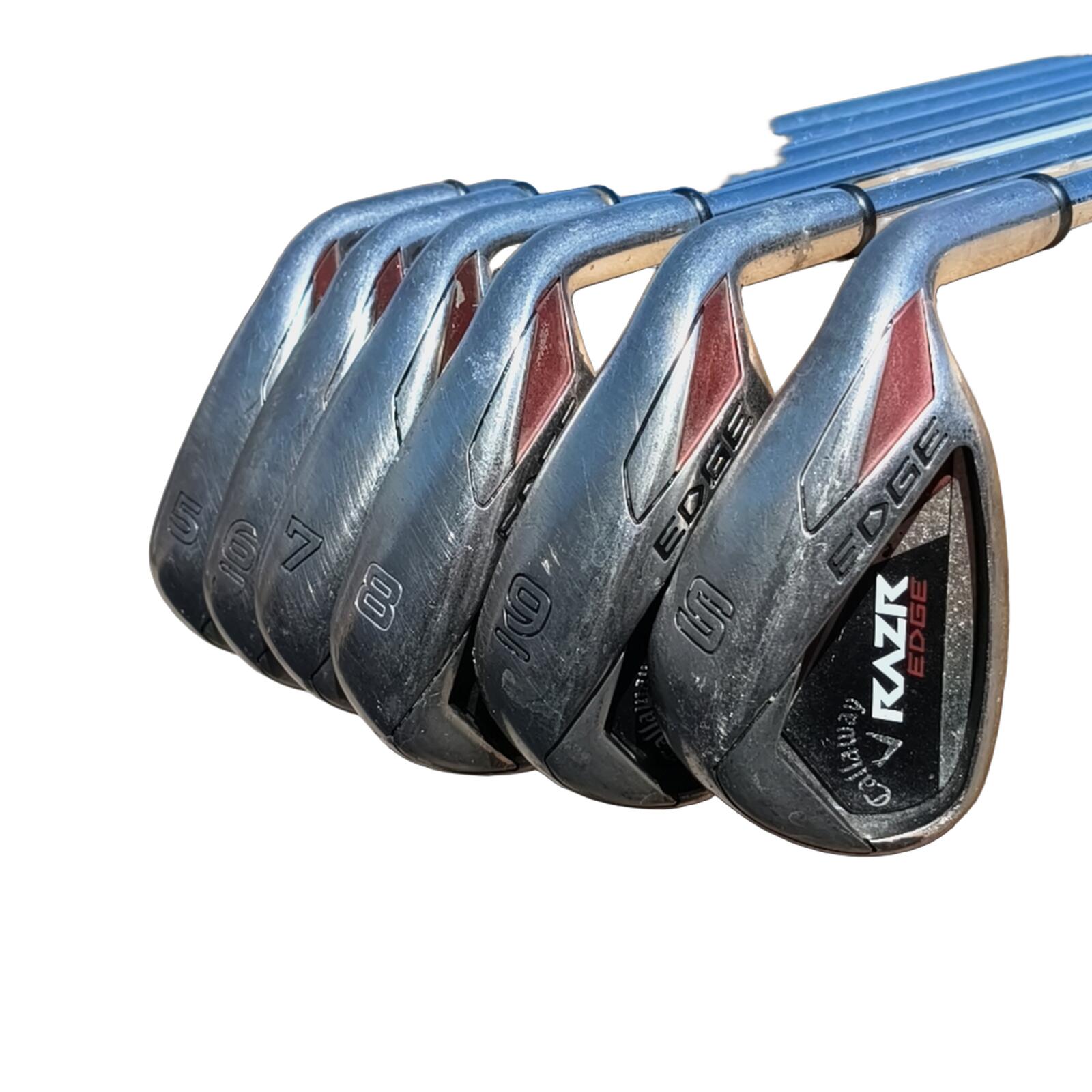 Callaway RAZR Edge IJzerset / 5-9i+SW / Flex Uniflex / Staal 3/7