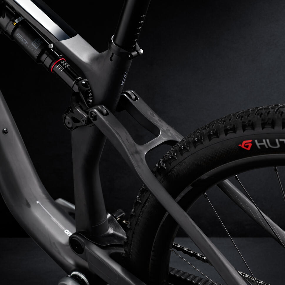 Segunda Vida - ROCKRIDER BTT Carbono XC Race 940 S Preto, tamanho M (164-174cm) 4/8