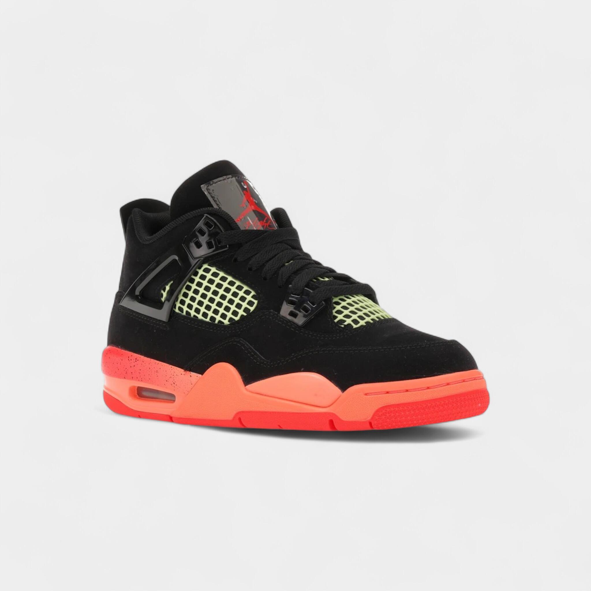 Jordan 4 Retro Black Infrared Barely Volt (GS) 2/4