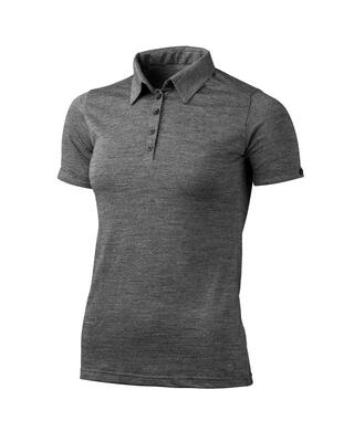 Polo corto da ciclismo donna - Merino-bambù - BIBI